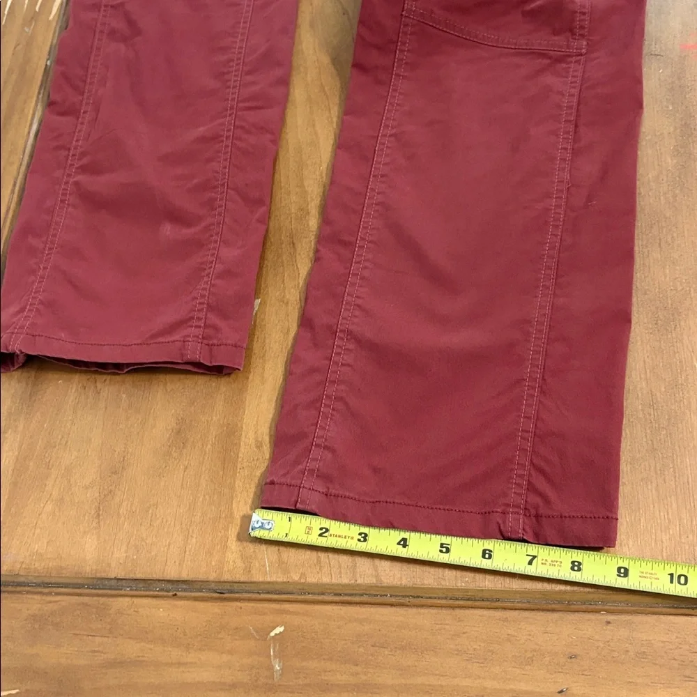 Kuhl Brick Red Red Cargo Pants Size 4